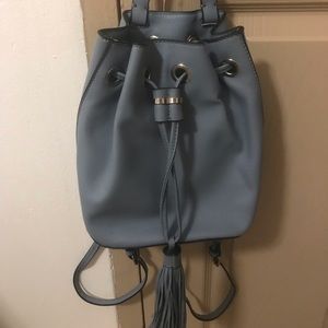 Blue mini backpack